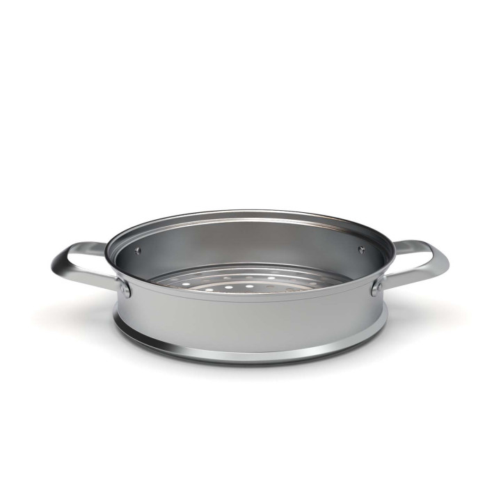 Cestello per cottura a vapore per l'Incredibile Casseruola da 33 cm COOKUT | Acciaio Inossidabile | Senza PTFE