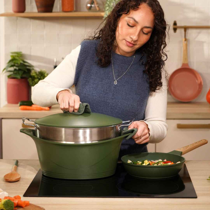 Steamer Basket for the Incredible 33 cm Casserole COOKUT | Stainless Steel | PTFE-Free