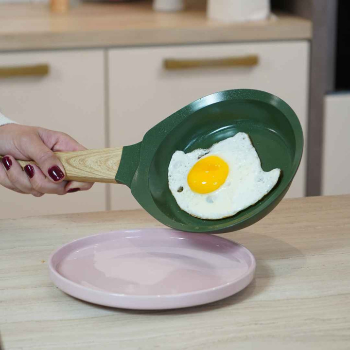 L'Incroyable Poêle 16 cm COOKUT | Antiadhérente | Sans PTFE