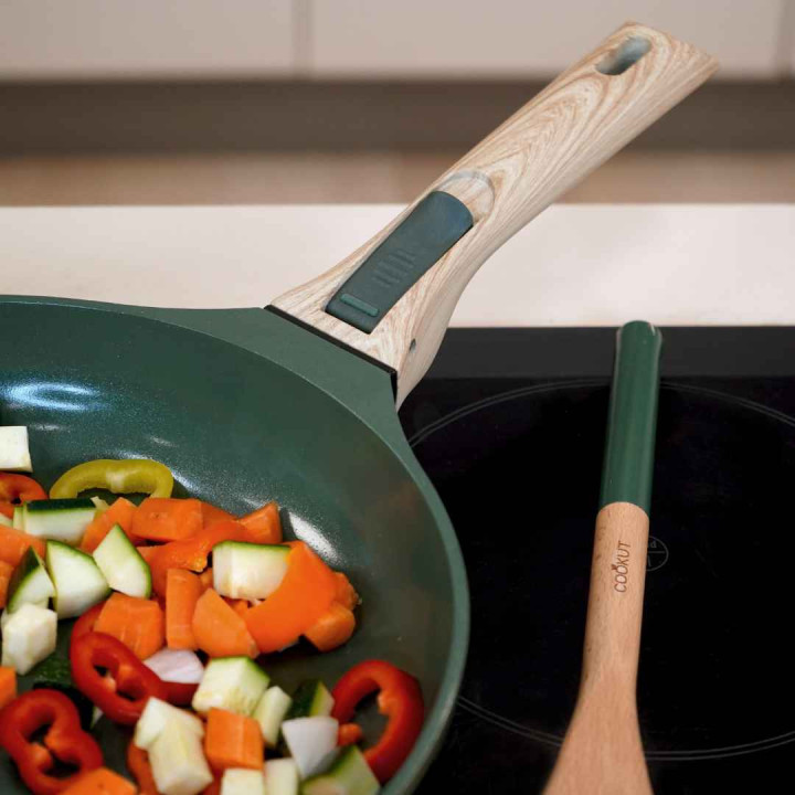 Pan & Saucepan PFAS-Free | Removable Handle | COOKUT