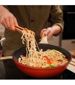 L'Incroyable Wok 28 cm COOKUT | Antiadhérente | Sans PTFE