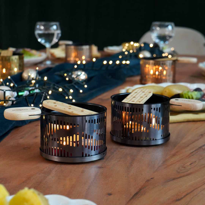 Griglie per raclette a candela - Oro e Rame
