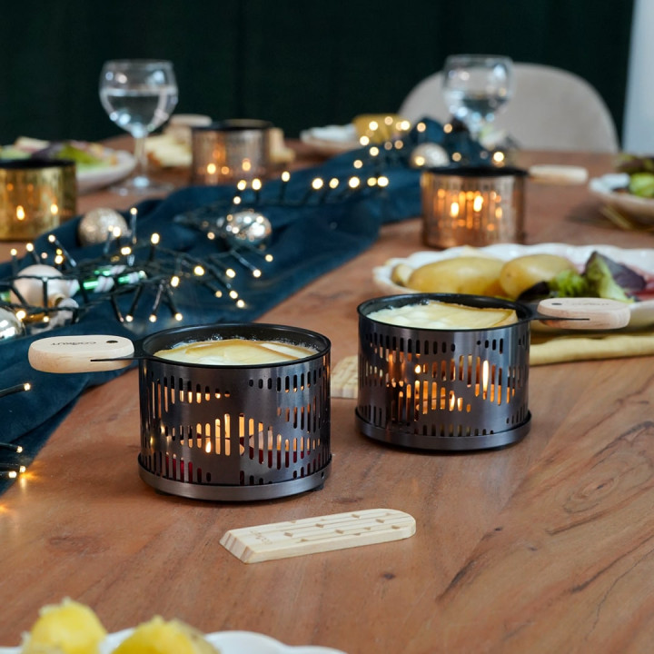 Griglie per raclette a candela - Oro e Rame