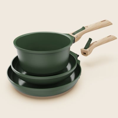 Trio poignées amovibles