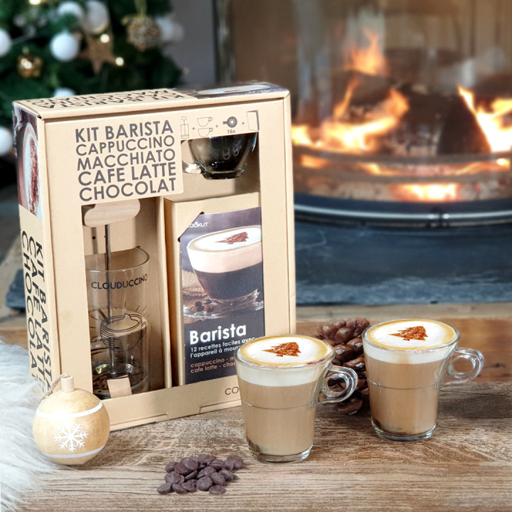 Kit Barista | Cappuccino, Latte & Mousseur à lait | Cookut