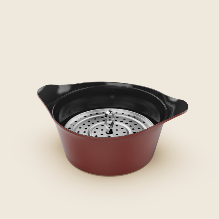 Bandeja de vapor para Cocotte de 24 o 28 cm