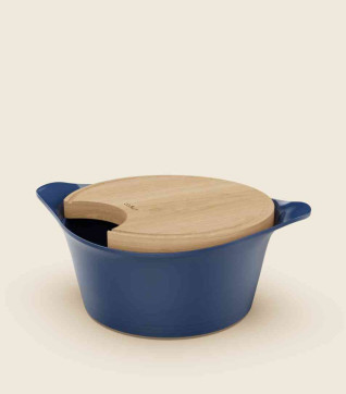 Houten snijplank voor Braadpan 24 of 28 cm