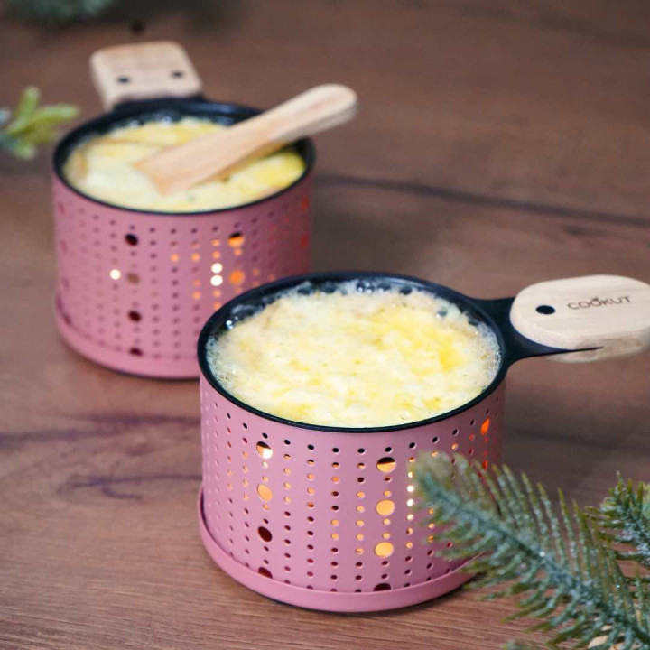 Raclette con velas para 2 personas |Cookut
