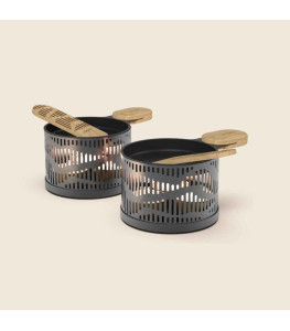 Vela Raclette Edición Oro y Cobre
