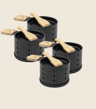 RACLETTE A LA BOUGIE POUR 4