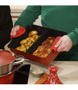 Divider for adjustable oven dish | Cookut