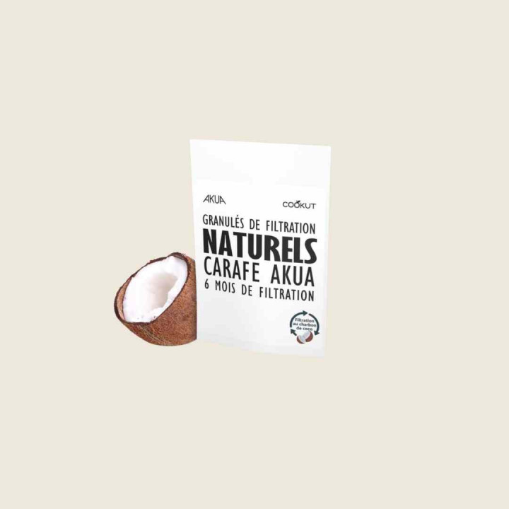 Recharge naturelle | Carafe filtrante | COOKUT