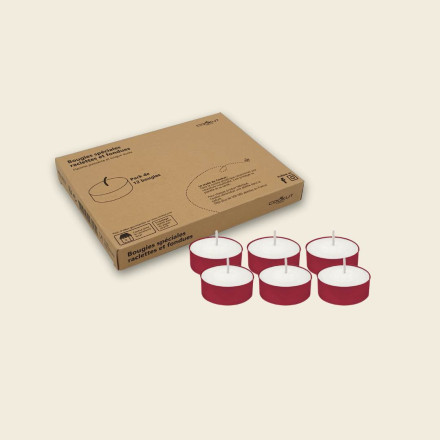 PACK DE 12 BOUGIES CUISSON RACLETTE
