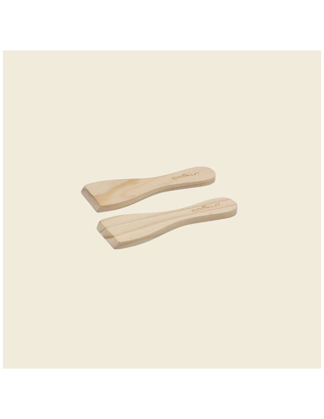 Spatule à raclette en bois x6 - Cook Concept
