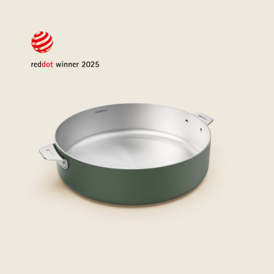 The Marvellous stainless steel deep pan - 28 cm