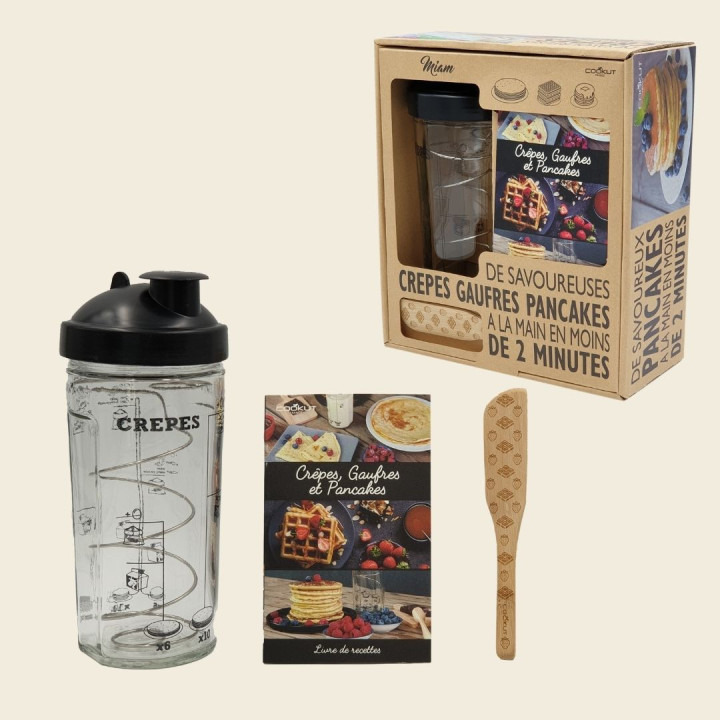 Crepe, Pancake & Waffle Shaker Gift Set | Cookut