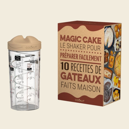 Shaker à gâteaux pour 10 recettes maison | Cookut