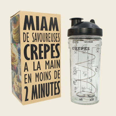 Shaker à crêpes, pancakes, gaufres