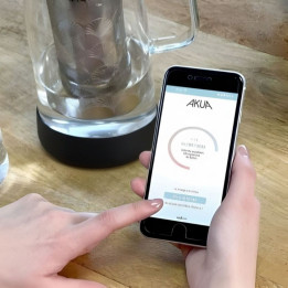 Carafe filtrante Akua | Eau Filtrée sans Plastique | COOKUT