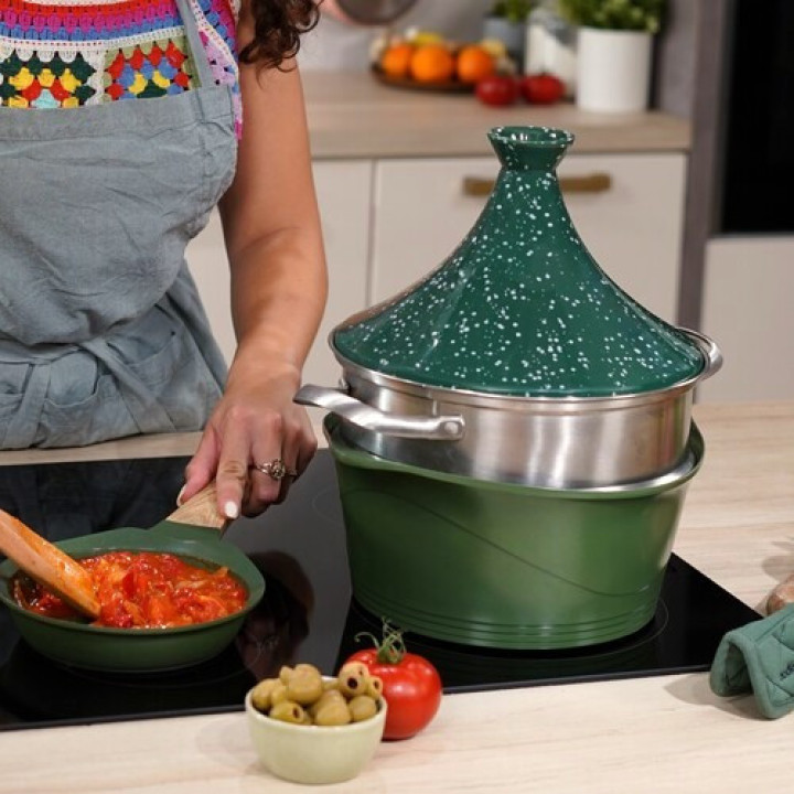 Tajine Deksel voor de 24 of 28 cm Braadpan | COOKUT