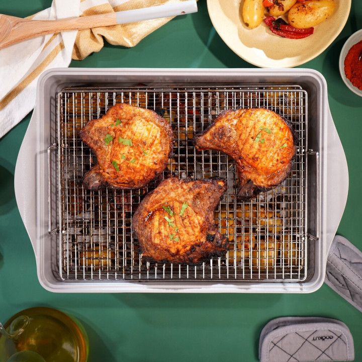Doppelter Grillrost für Auflaufform | Cookut