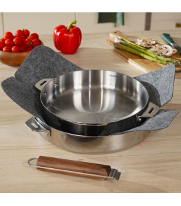 Set de sartenes inox Edición Espejo | 24 y 28 cm | Cookut
