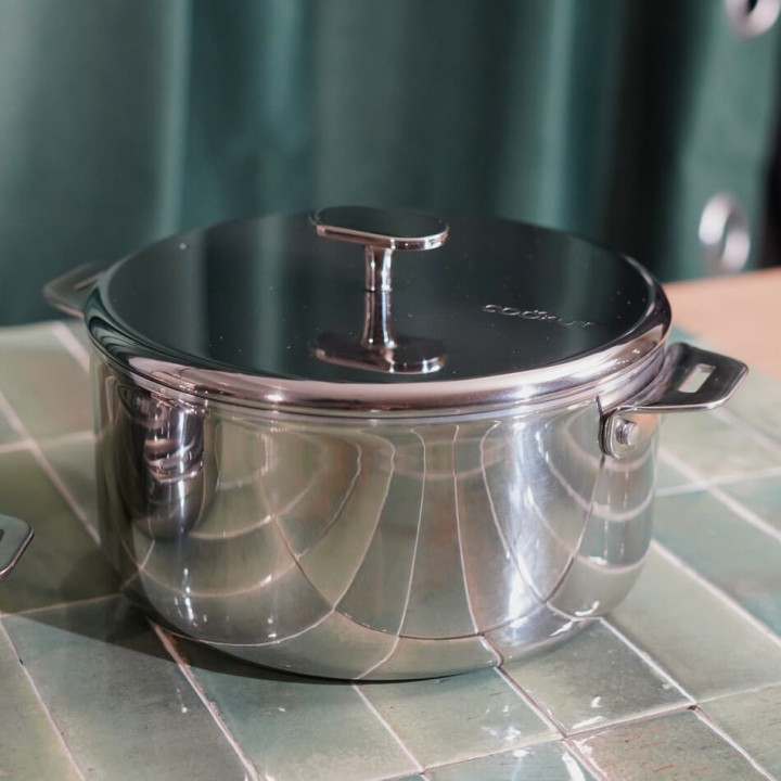 20 cm Stainless Steel Lid | Mirror Edition | Cookut