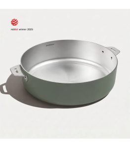 De Prachtige roestvrijstalen sauteuse | 28 cm | Cookut
