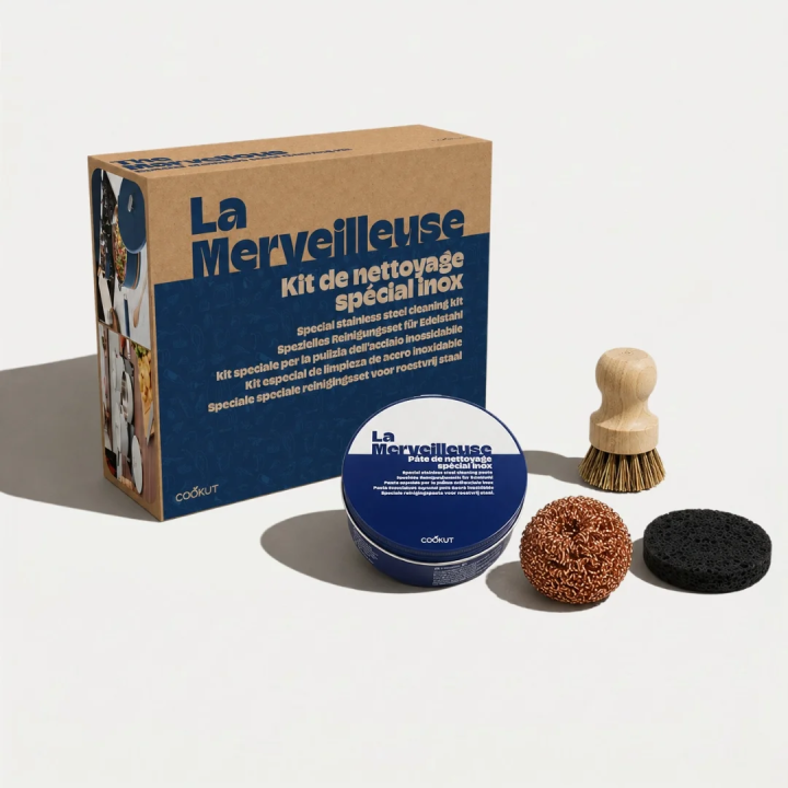 Kit nettoyage pour l'inox | Cookut