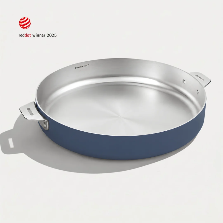 La Maravillosa sartén de acero inoxidable | 28 cm | Cookut