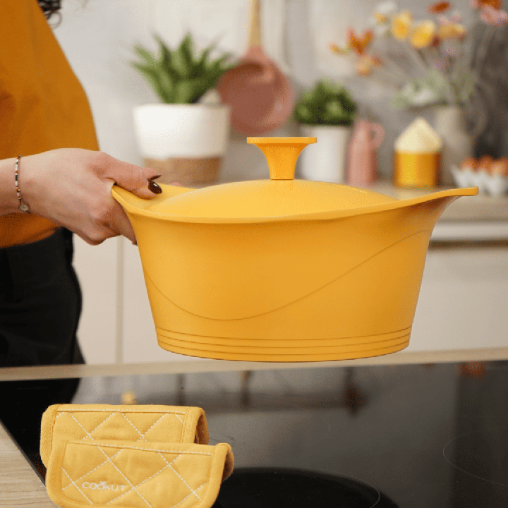 Cocotte sans PFAS légère | 8 modes de cuisson | Cookut