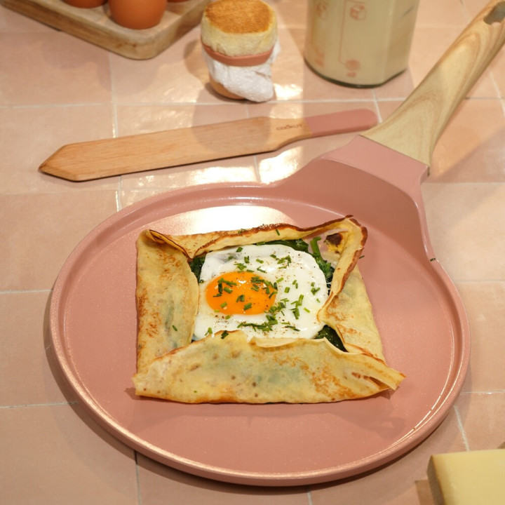L'Incroyable crêpière COOKUT | Antiadhérente | Sans PTFE