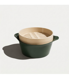 Cesta de vaporera de bambú para Cocotte 24 o 28 cm | COOKUT