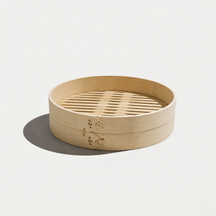 Bamboo Steamer Basket for Cocotte 24 or 28 cm | COOKUT