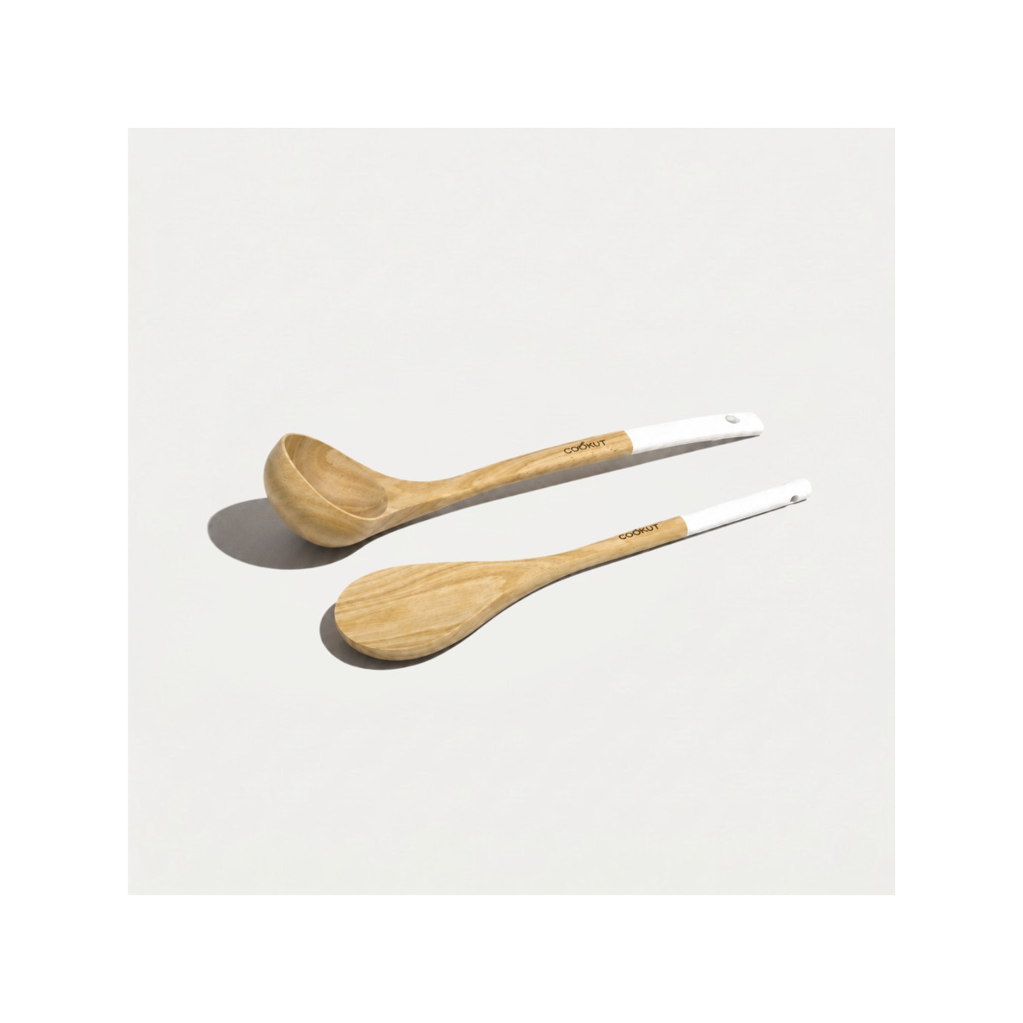 Holzlöffel- und Schöpflöffel-Set