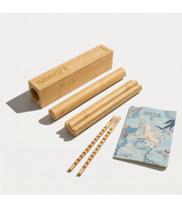 SOOSHI | Appareil à sushi maki facile| Coffret cadeau avec baguettes et livre de recettes