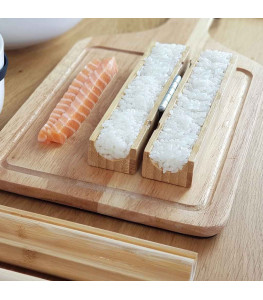 SOOSHI | Appareil à sushi maki facile| Coffret cadeau avec baguettes et livre de recettes