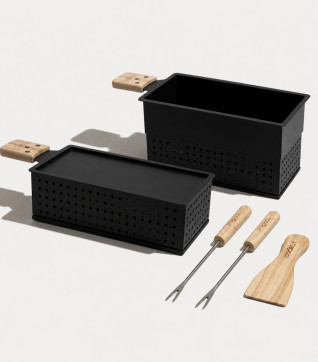 Coffret raclette et fondue à la bougie
