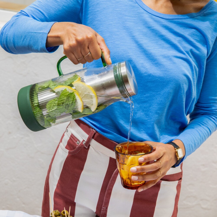 Carafe filtrante Akua | Eau Filtrée sans Plastique | COOKUT