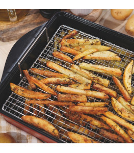 Double grille de cuisson pour plat à four |Cookut