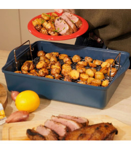 Double cooking rack for oven dish | Cookut