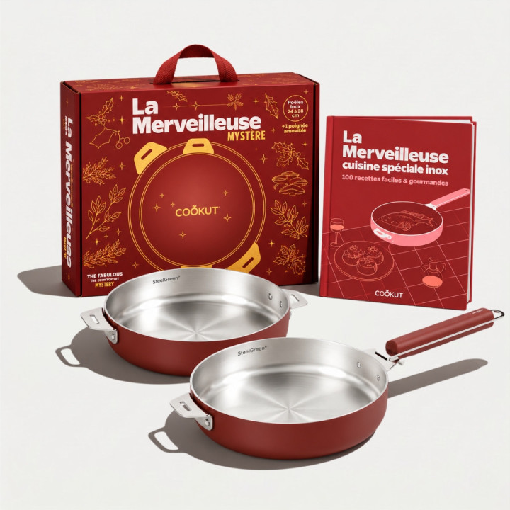 Le coffret Merveilleuse Inox - Édition de Noël
