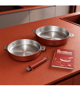 Coffret Cadeau de Noël | 2 poêles inox | Cookut