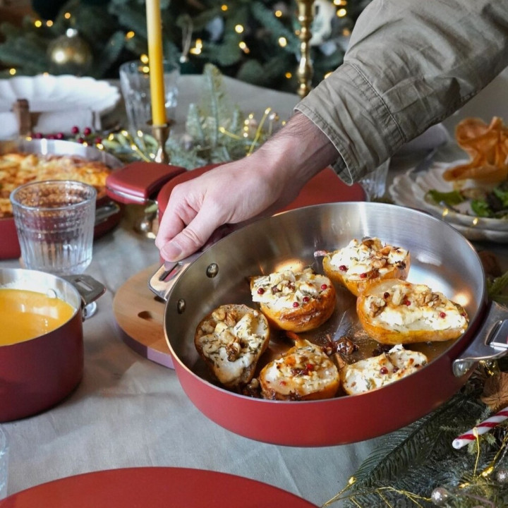 Coffret Cadeau de Noël | 2 poêles inox | Cookut