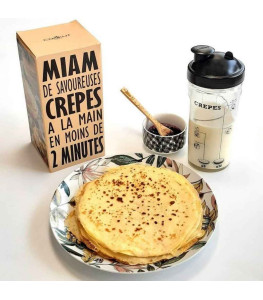 Shaker à crêpes, pancakes & gaufres | Sans grumeaux | Cookut