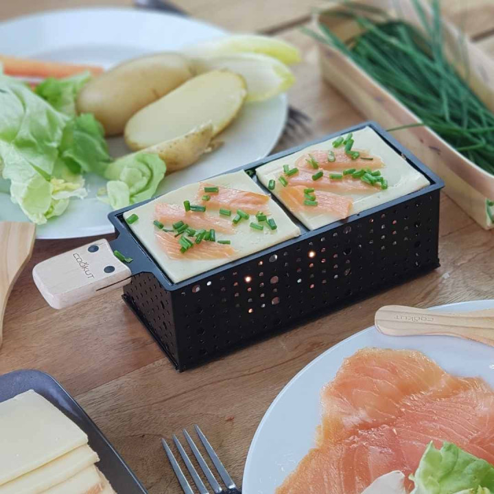 Lumi | Raclette à la bougie en duo | Appareil à raclette
