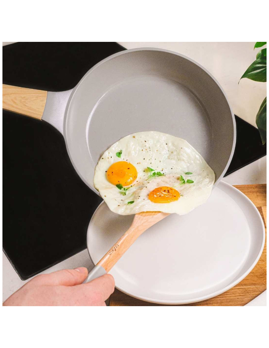Poêle Barbecue Anti-adhésive 32 Cm - Avec Poignée Escamotable - Pour Cuisson Au Grill