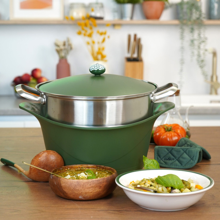 Dampfkorb/Couscoussiere für Bräter 24 oder 28 cm