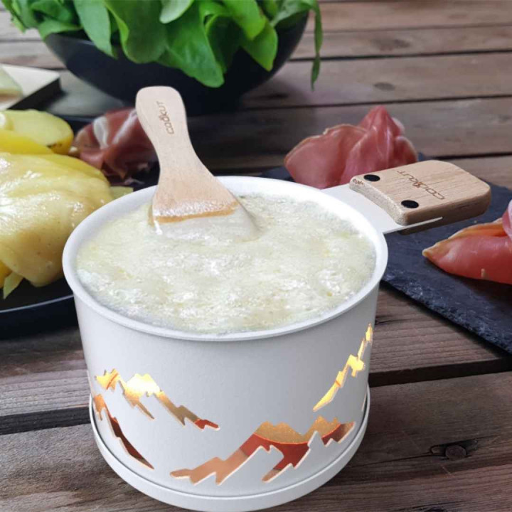 Lumi | Raclette à la bougie pour 2 personnes | Appareil à raclette