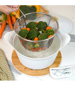 Koch- und Frittierkorb für Cocotte 24 oder 28 cm